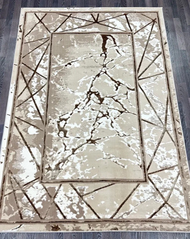 Ковер турецкий 0141A FAME (Полиэстер, бежевый)