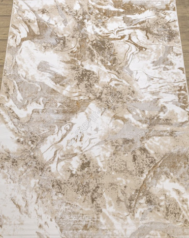 Ковер турецкий 10327B Nord (Полиэстер, бежевый)