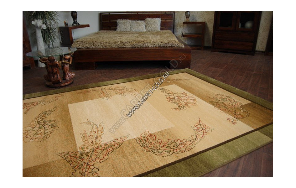 Польский шерстяной ковер ISFAHAN Adara Olive