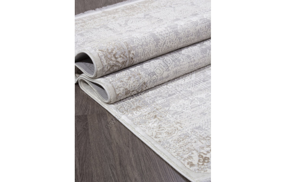 Ковер 07402A - CREAM FDY / CREAM FDY - Прямоугольник - коллекция ASADU