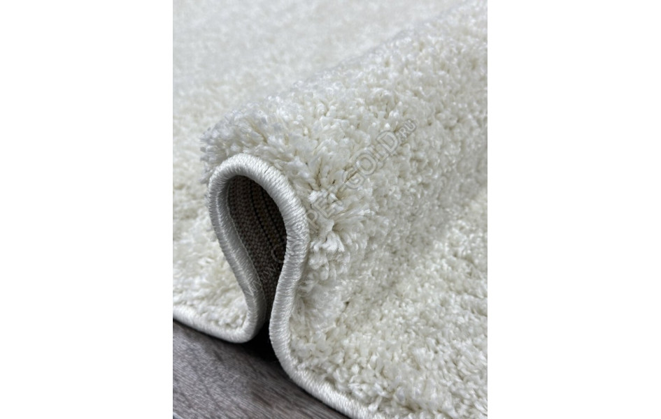 Ковер овальный с ворсом 42300_48222 кремовый