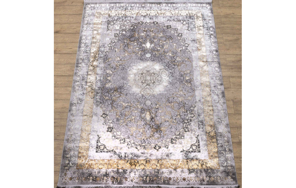 Ковры дизайн B5326A цвет L.GREY C. / MUSTARD Paradise