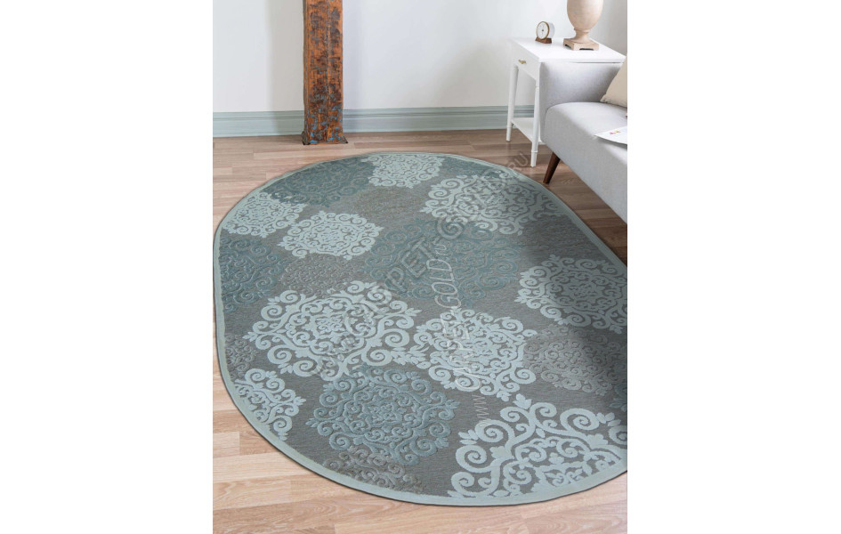 Бельгийский ковер Genova 38001 6555 90 Овал